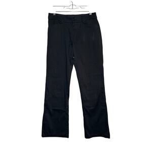 Culvers‎ restaurant black work pants womens 4/32L workwear classic work